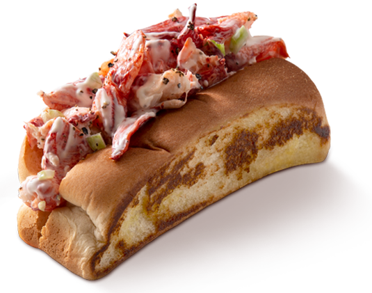 lobster salad roll product shot